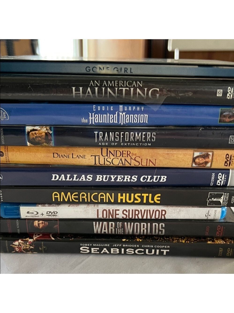 Ten Assorted Movie DVD Collection